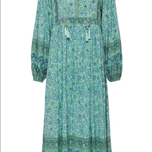 Spell Sundown Boho turquoise dress size XL - Picture 7 of 14